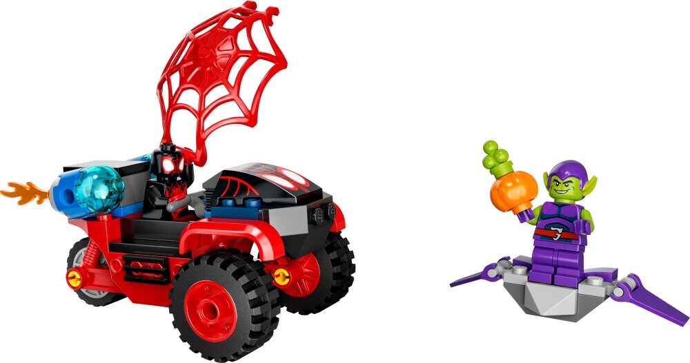 LEGO Marvel - Miles Morales: Spider-Mans techno-trehjuling 4+