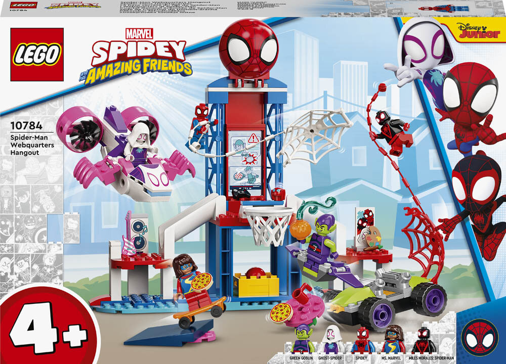 LEGO Marvel - Spider-Mans näthögkvarter 4+