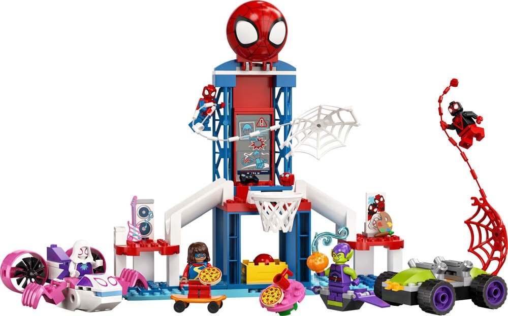 LEGO Marvel, Spider-Mans näthögkvarter 4+
