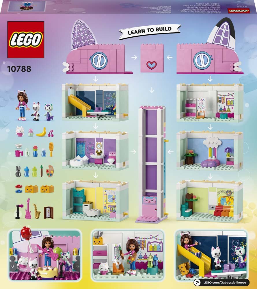 LEGO Gabby's Dollhouse - Gabbys dockskåp 4+