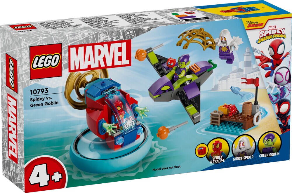 LEGO Marvel - Spidey mot Green Goblin 4+