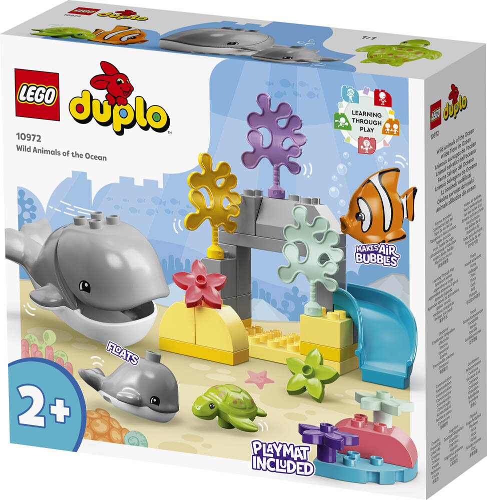 LEGO Duplo Havets vilda djur 2+