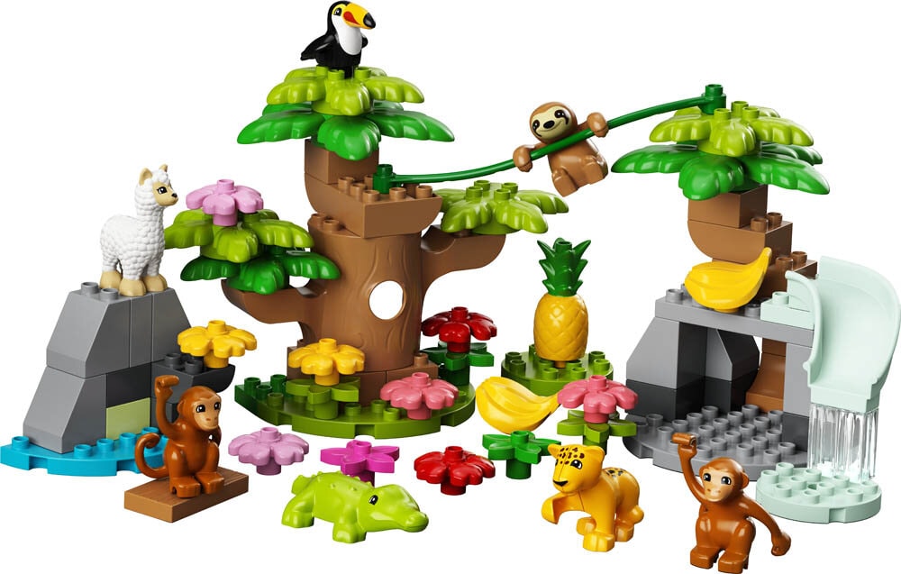 LEGO Duplo Sydamerikas vilda djur 2+