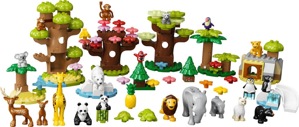 LEGO Duplo Världens vilda djur 2+