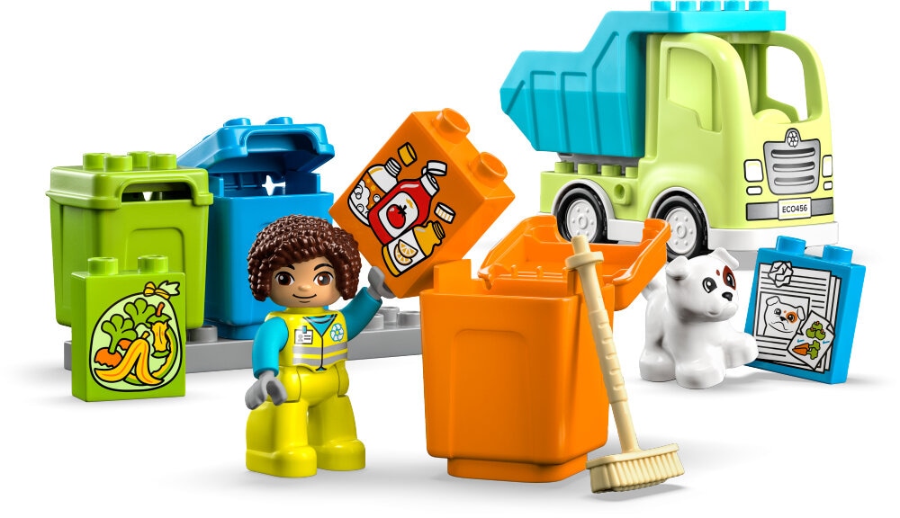 LEGO Duplo - Återvinningsbil 2+