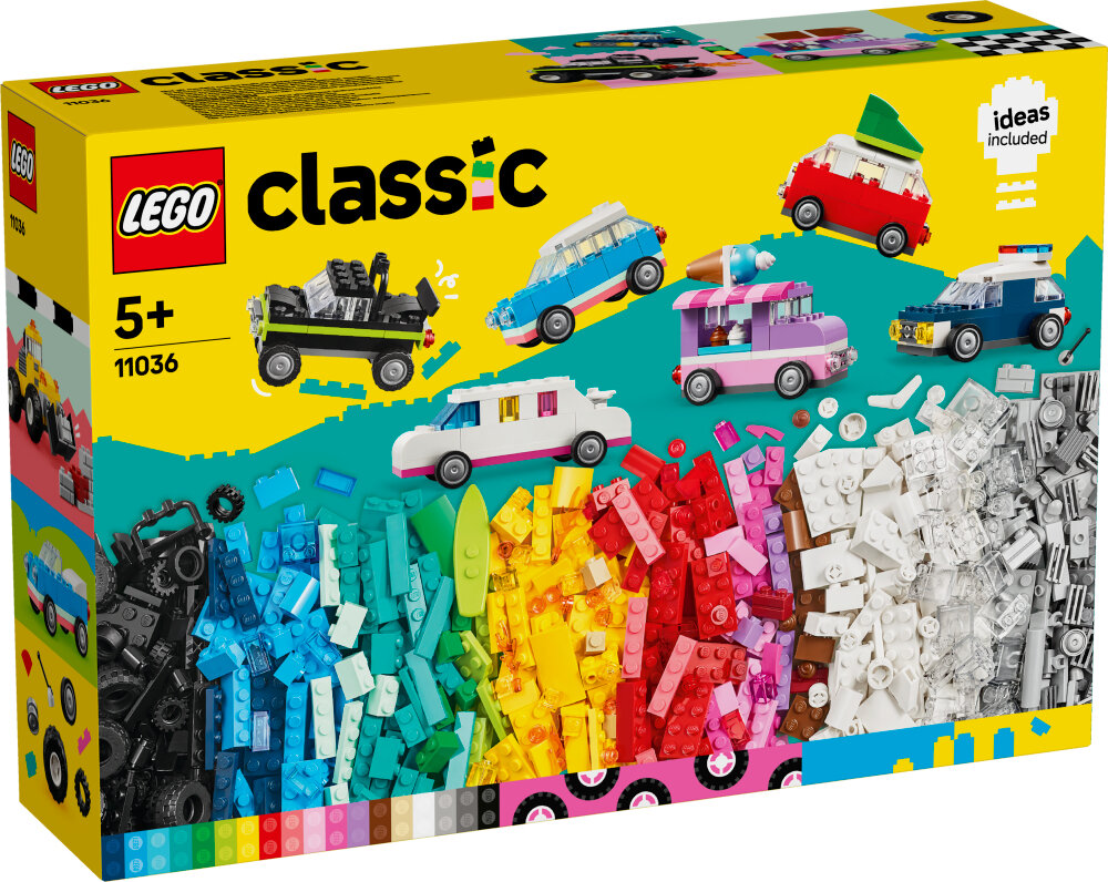 LEGO Classic - Kreativa fordon 5+