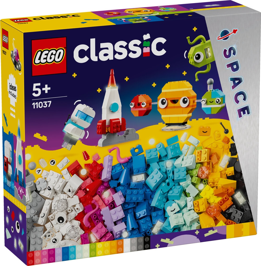 LEGO Classic - Kreativa planeter 5+