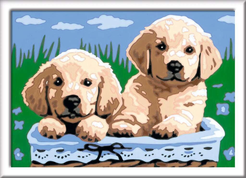 Ravensburger CreArt Kids - Cute Puppies