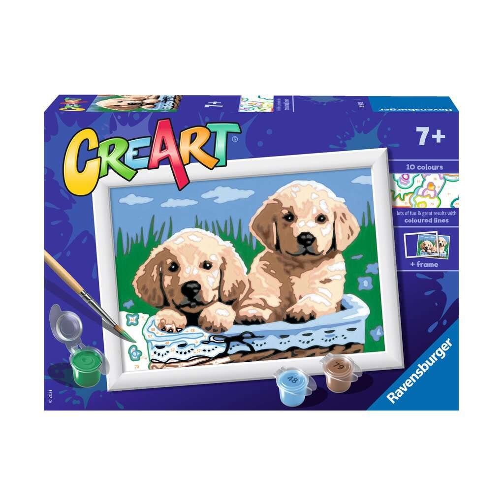 Ravensburger, CreArt Kids - Cute Puppies