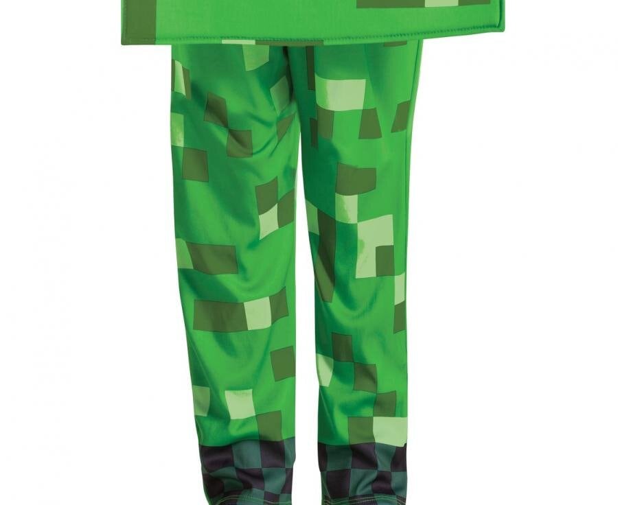 Minecraft Maskeraddräkt Creeper 4-6 år