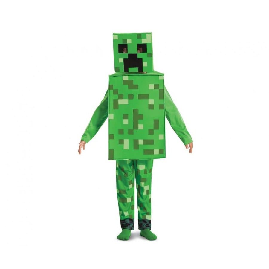 Minecraft Maskeraddräkt Creeper 7-8 år