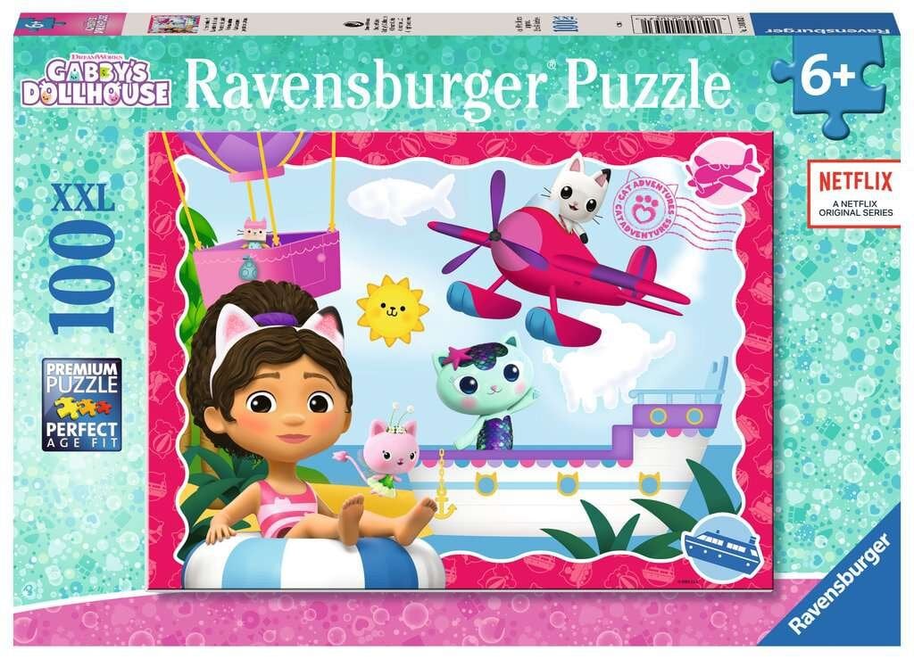 Ravensburger Pussel - Gabby's Dollhouse 100 bitar