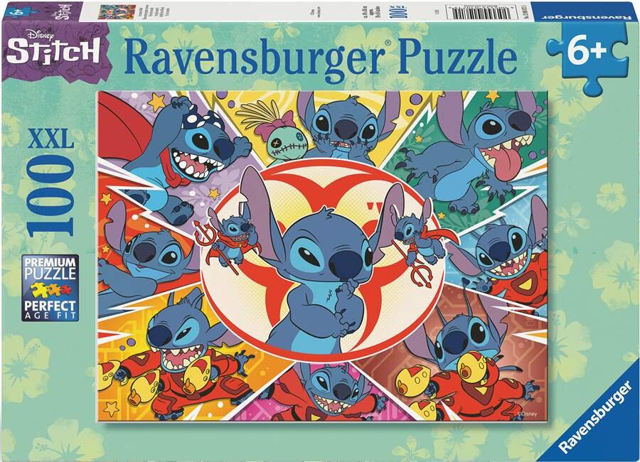 Ravensburger Pussel - Stitch 100 bitar