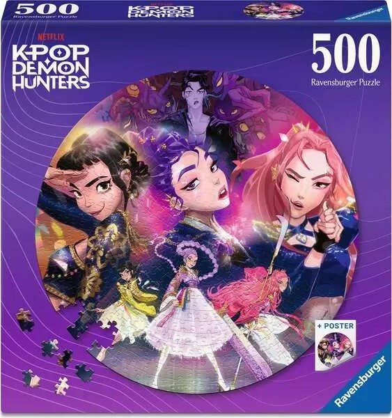 Ravensburger Pussel - K-Pop Demon Hunters 500 bitar