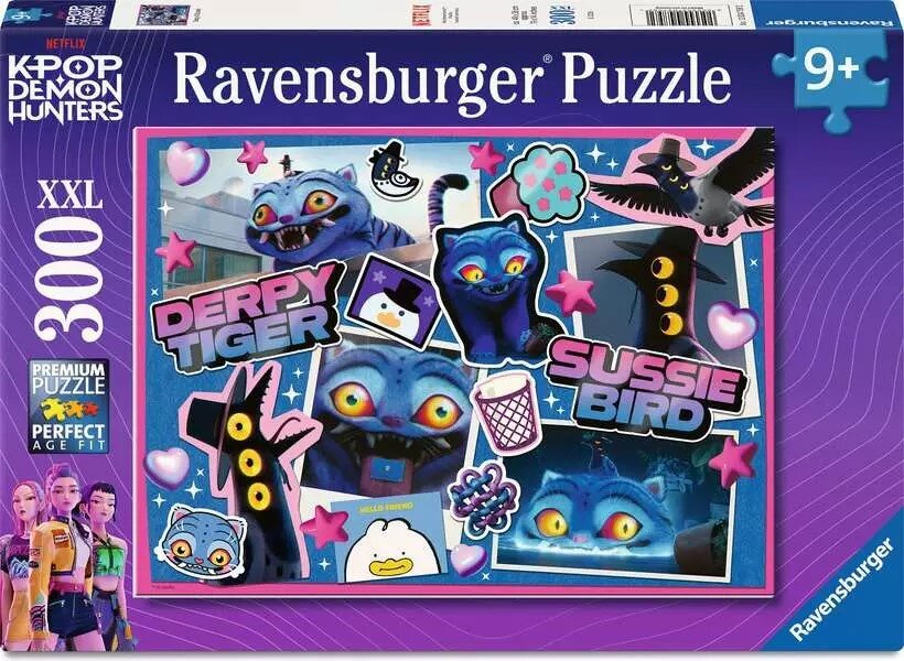 Ravensburger Pussel - K-Pop Demon Hunters Derpy & Sussie 300 bitar