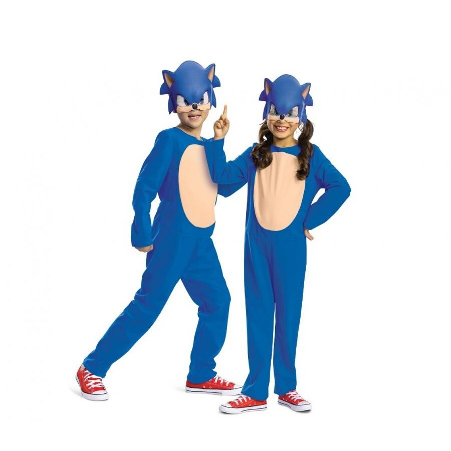 Sonic Maskeraddräkt 7-8 år