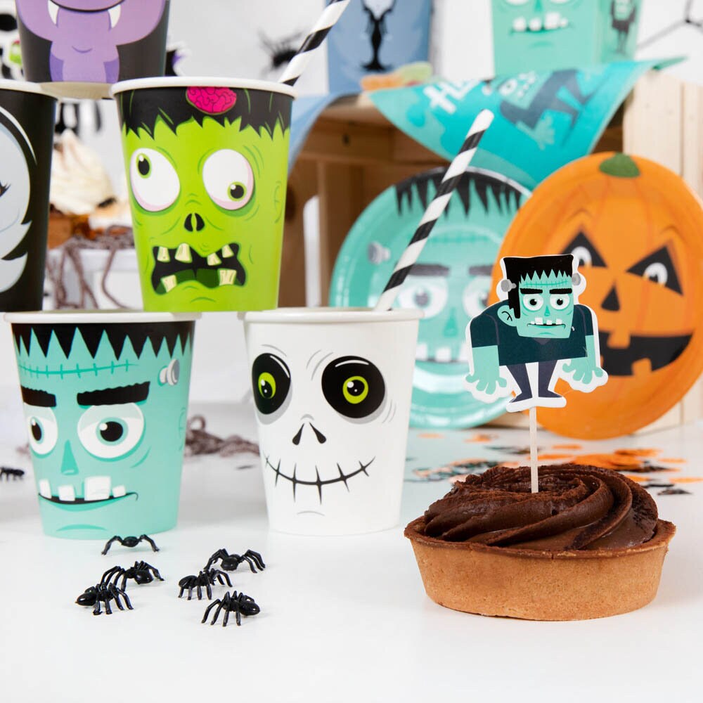 Halloween Monsters Caketoppers 7-pack