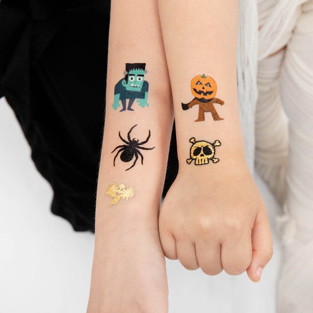 Halloween Monsters Tatueringar 19-pack