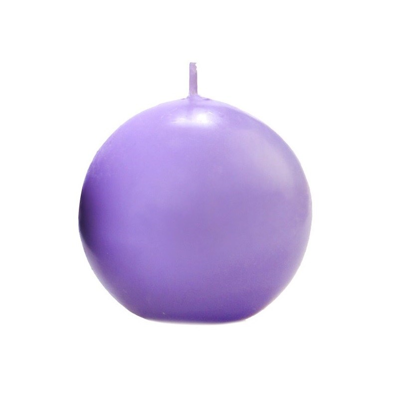 Klotljus, Matt Ljuslila (10 cm 6-pack)