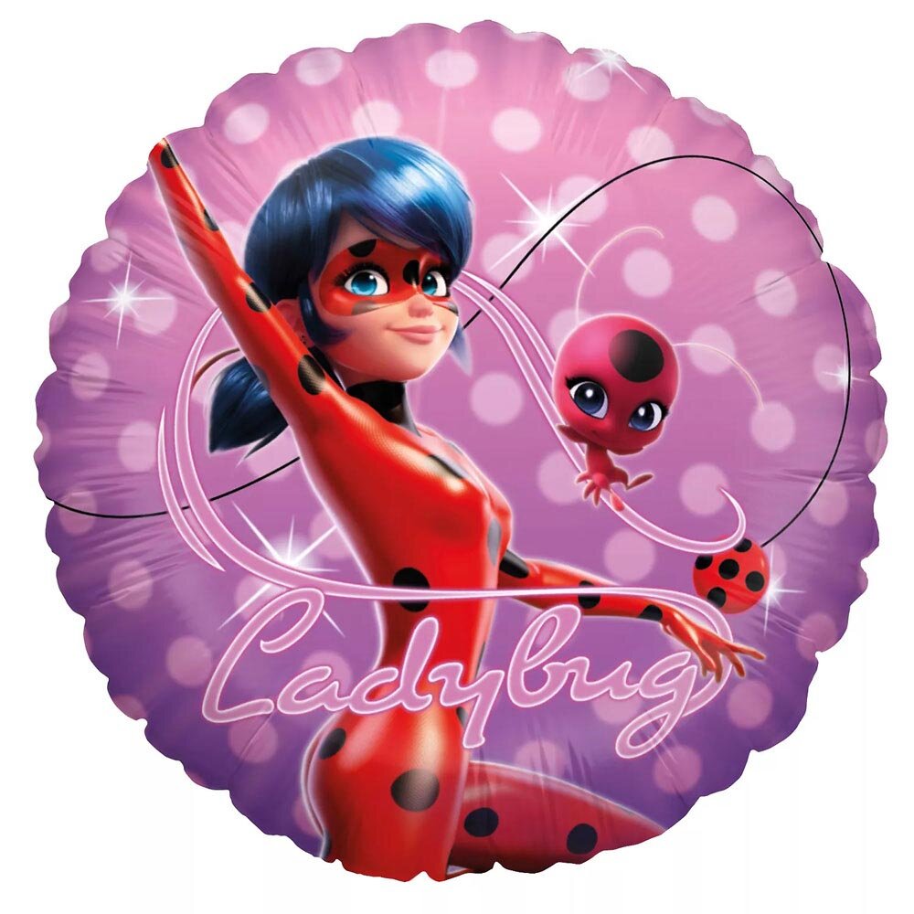 Miraculous Ladybug - Folieballong Ladybug 45 cm