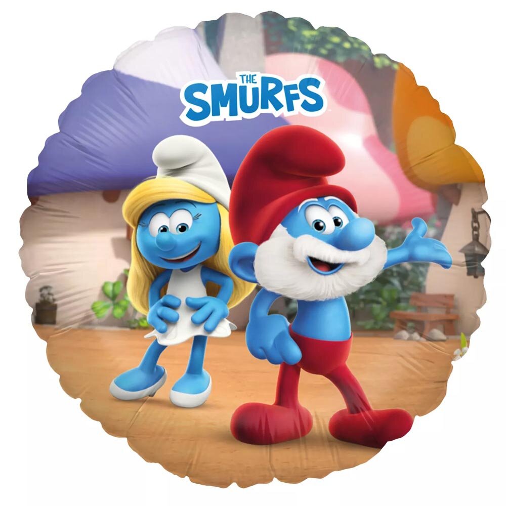 Smurfarna - Folieballong Gammelsmurfen