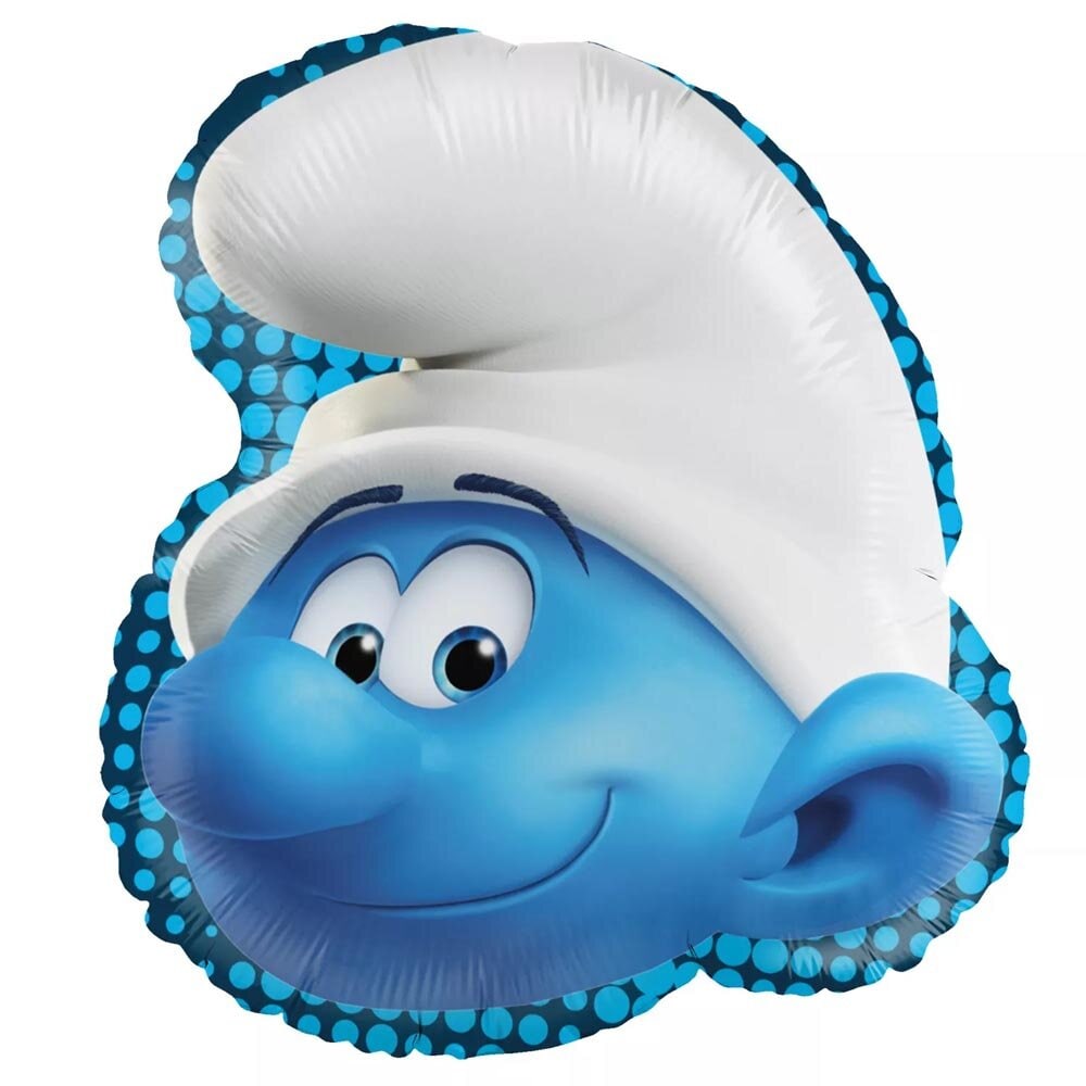 Smurfarna - Folieballong Smurf 45 cm