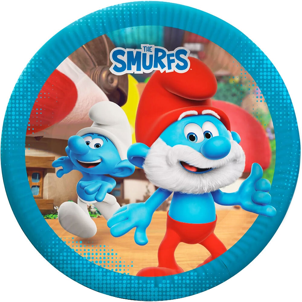 Smurfarna - Tallrikar 10-pack