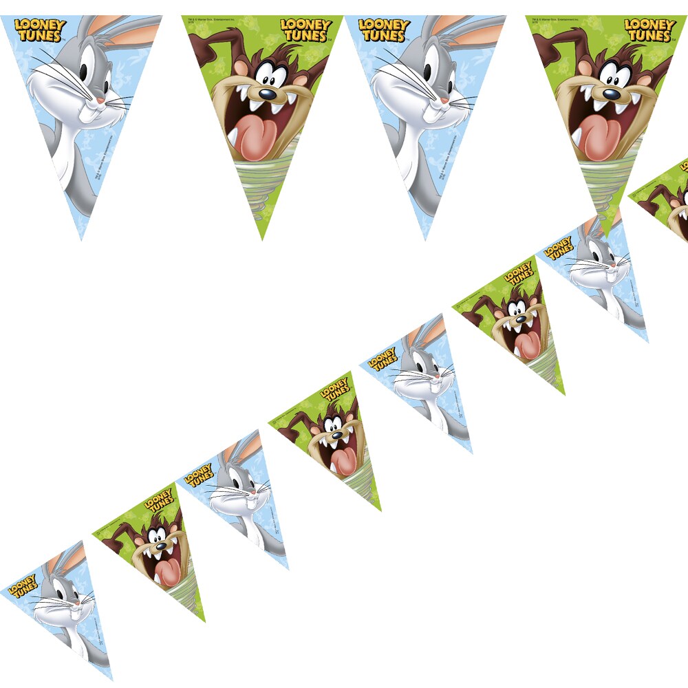 Looney Tunes, Flaggirlang i plast 230 cm