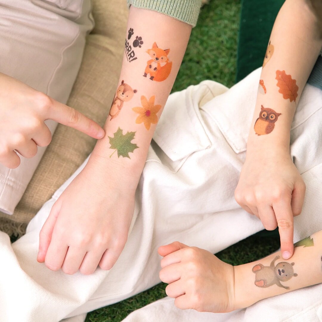 Skogsvänner Tatueringar 20-pack