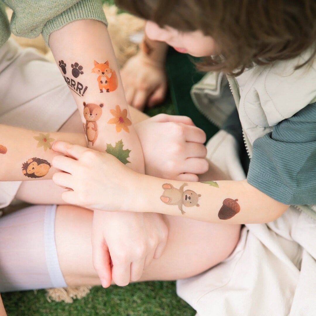 Skogsvänner Tatueringar 20-pack