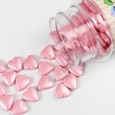 FunCakes - Strössel Rosa hjärtan 80 gram