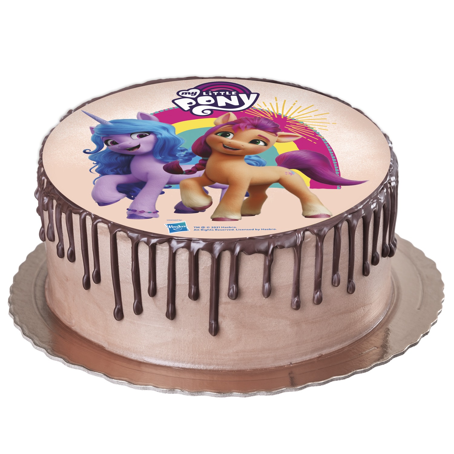 Tårtbild My Little Pony - Oblat 20 cm