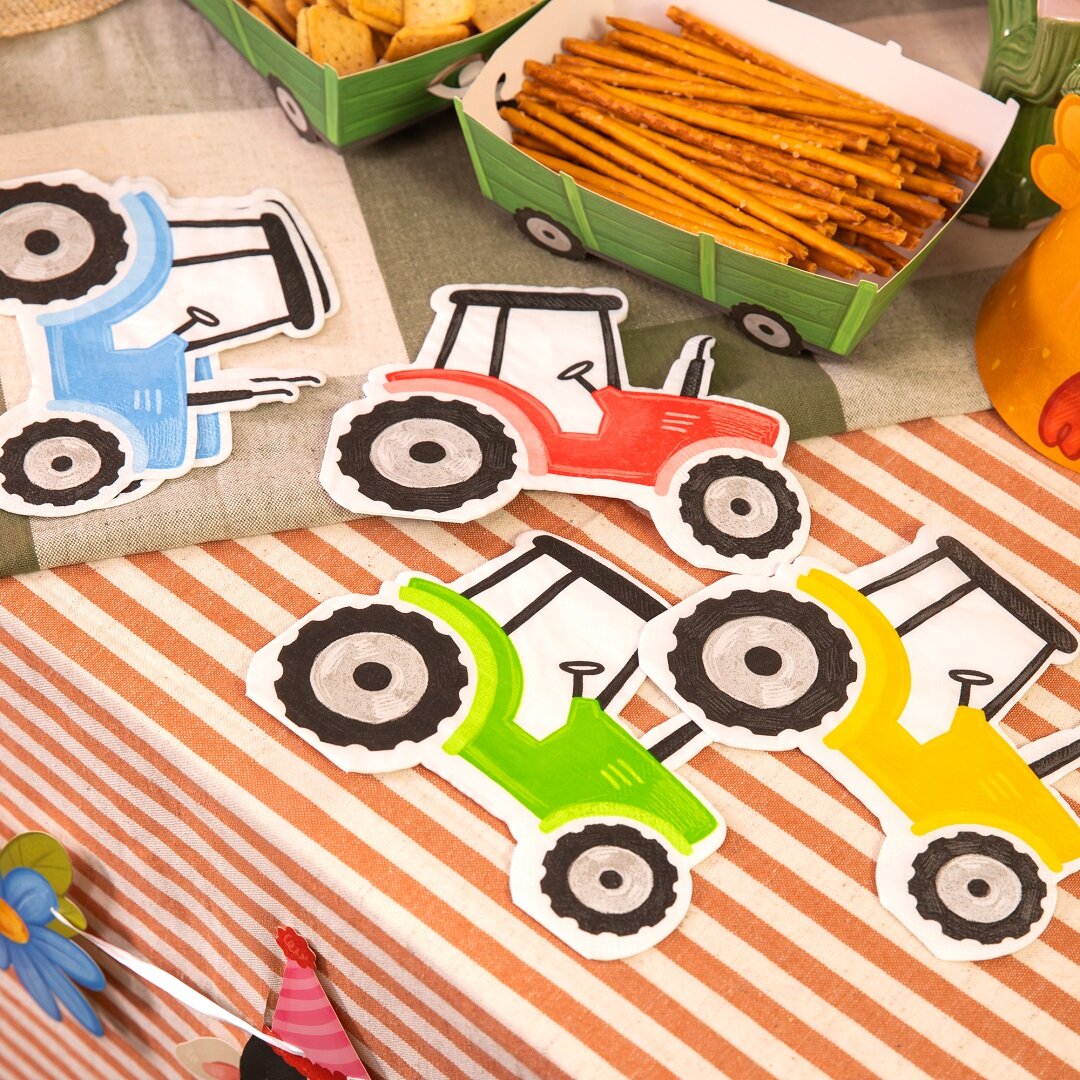 Bondgård Traktor-Servetter 12-pack