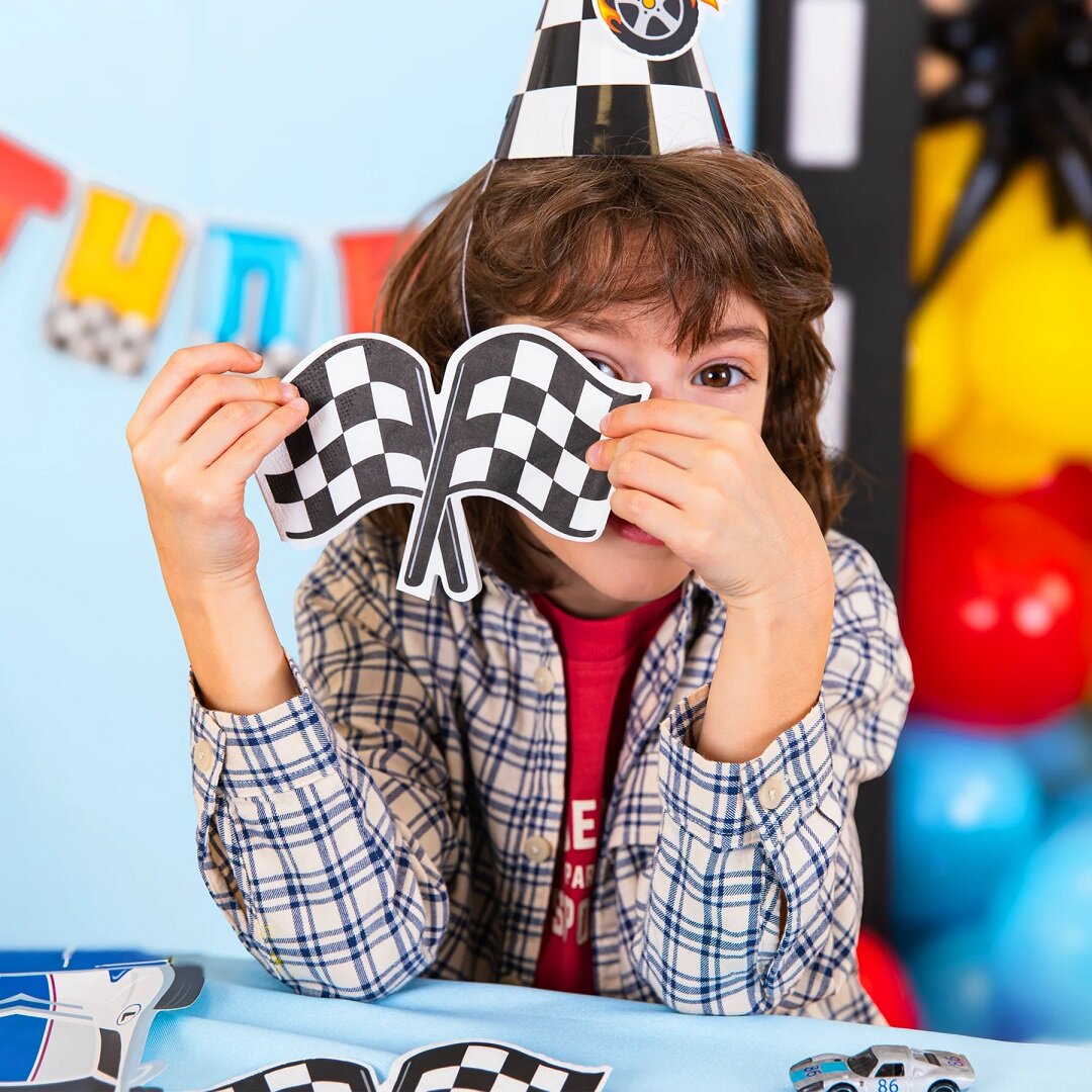 Racing Car Servetter 12-pack