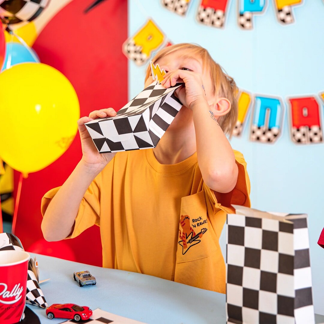 Racing Car Godispåsar 6-pack