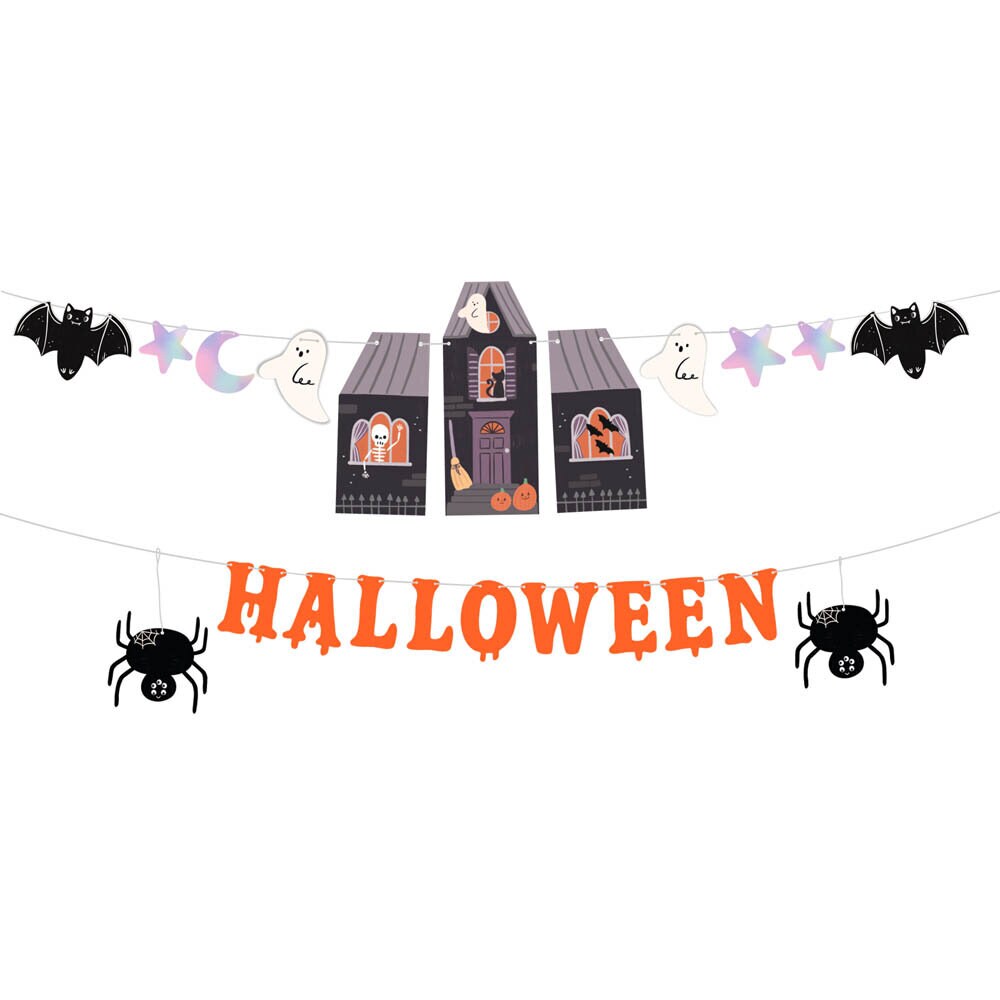Spooky Friends Halloween-girlang 135 cm