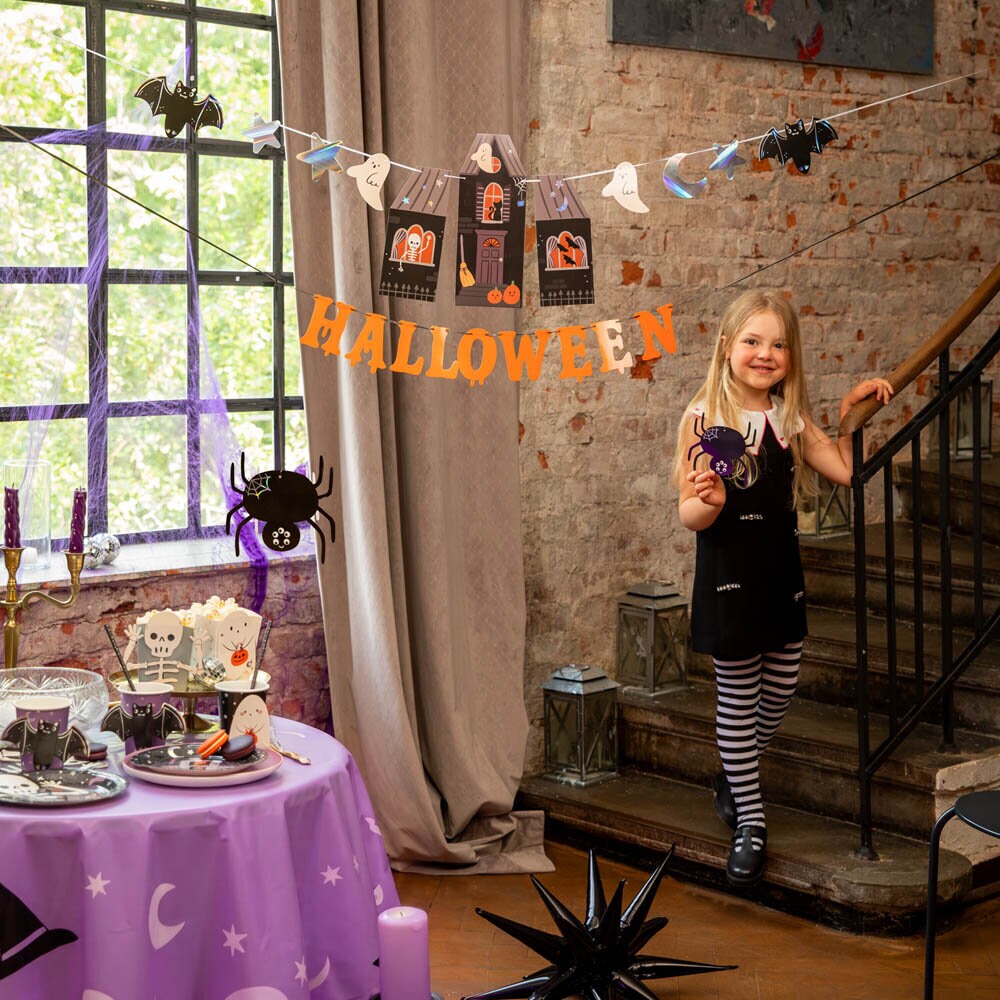 Spooky Friends Halloween-girlang 135 cm