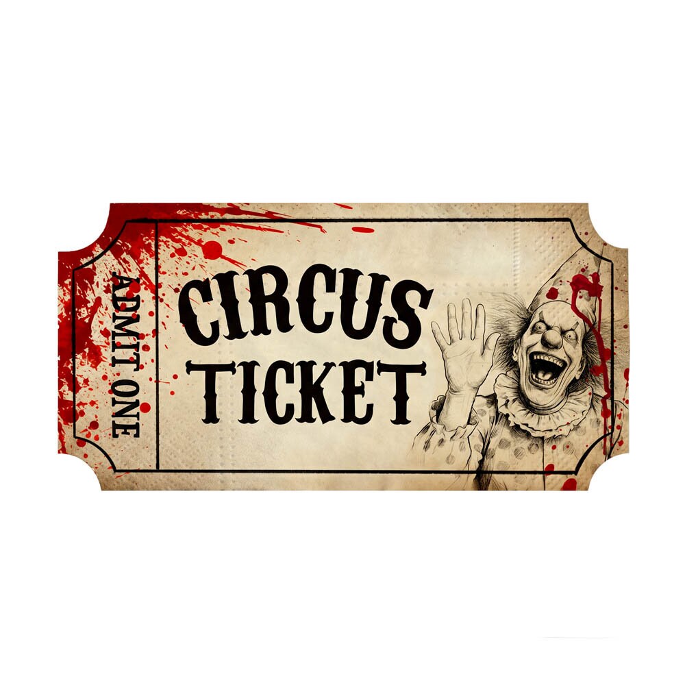 Halloween Freak Show Servetter 12-pack