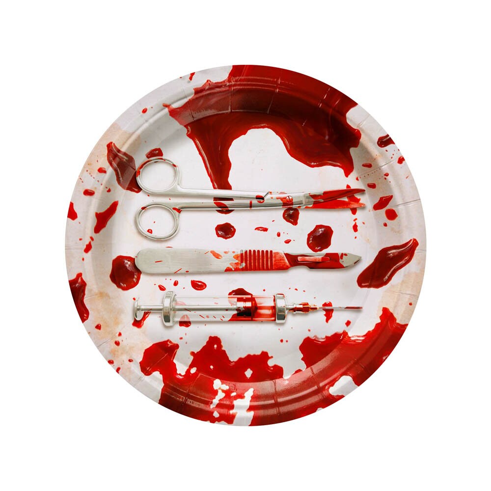 Bloody Night Papptallrikar 6-pack