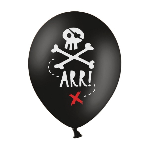 Pirates Party - Ballonger 6-pack