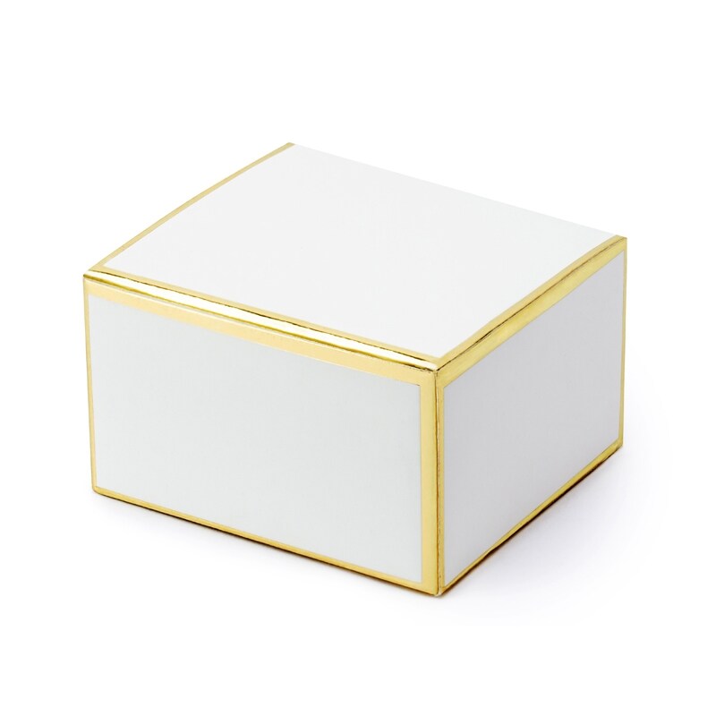 Presentask 10-pack - Guldkant