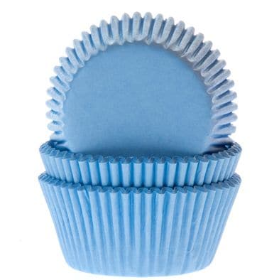 Muffinsformar Mini - Ljusblå 60-pack