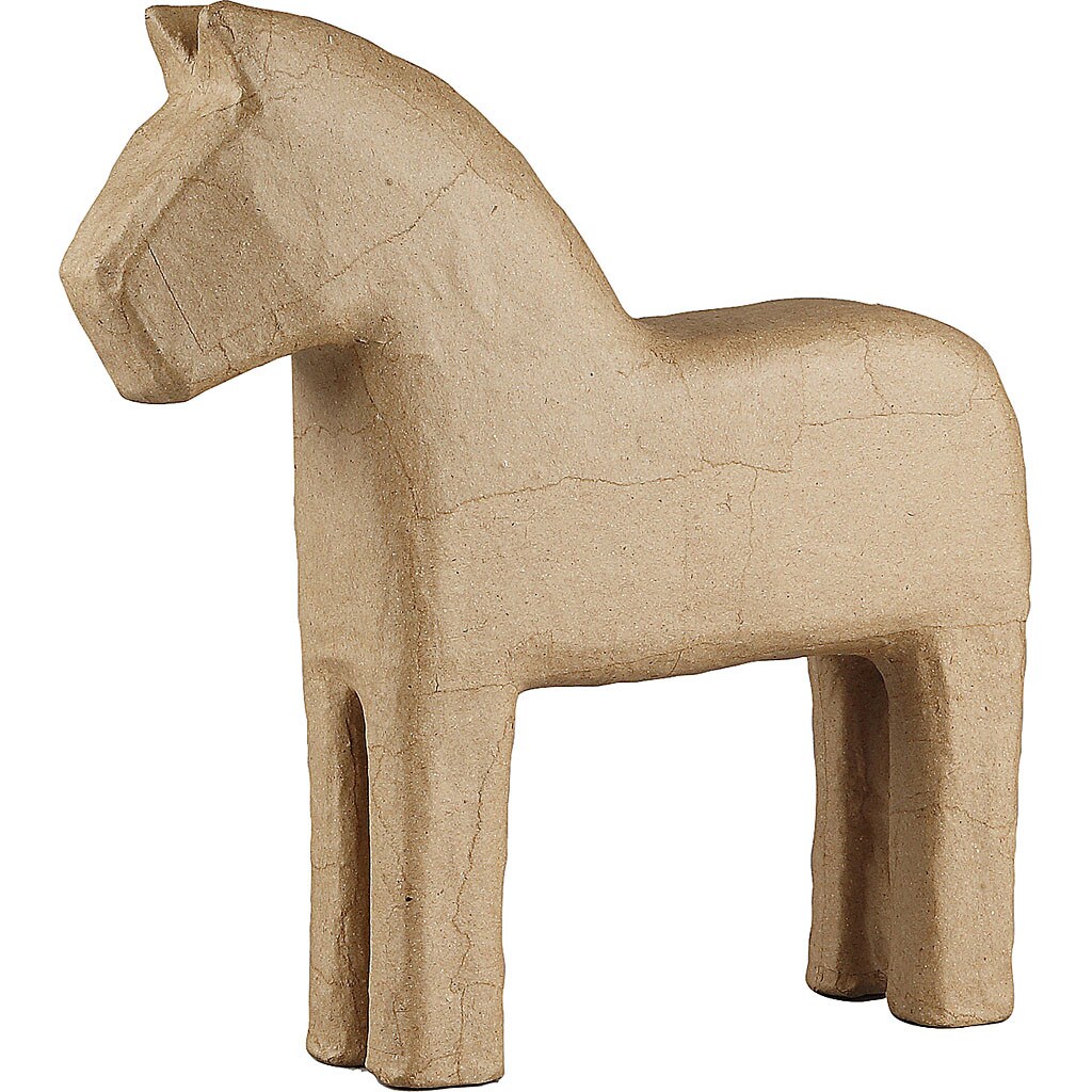 Pyssel - Pappersfigur Häst 24,5 cm