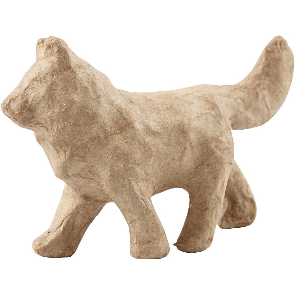 Pyssel - Pappersfigur Slädhund 11,8 cm