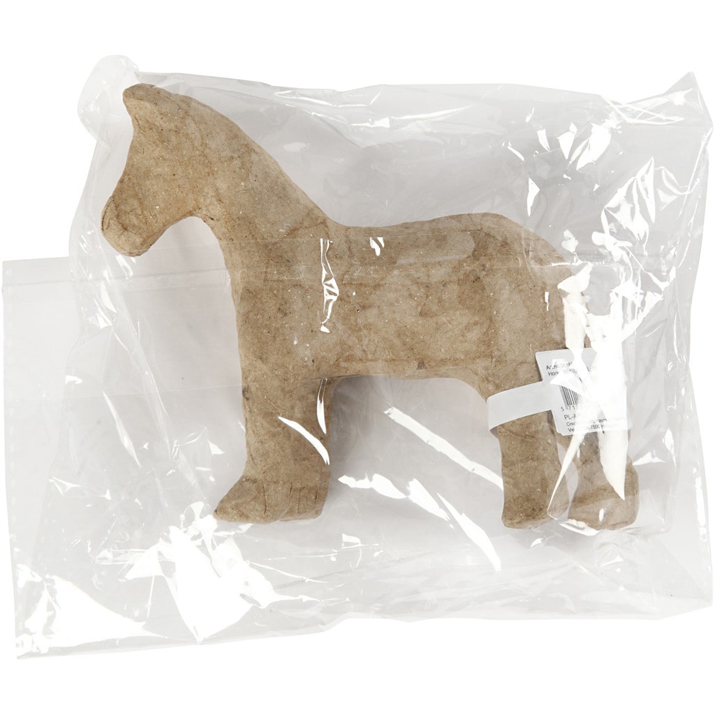Pyssel - Pappersfigur Häst 12 cm 
