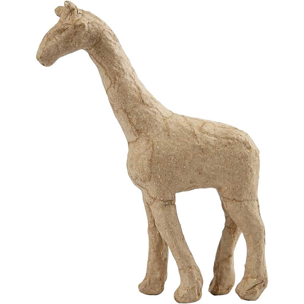 Pyssel - Pappersfigur Giraff 16 cm