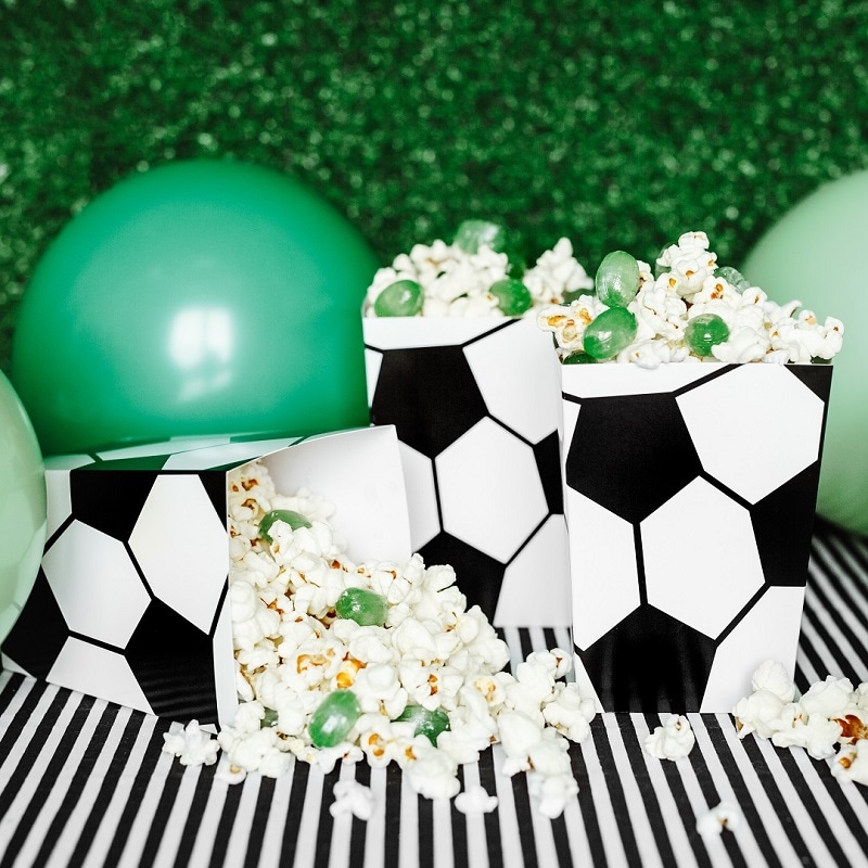 Fotboll - Popcornboxar 6-pack