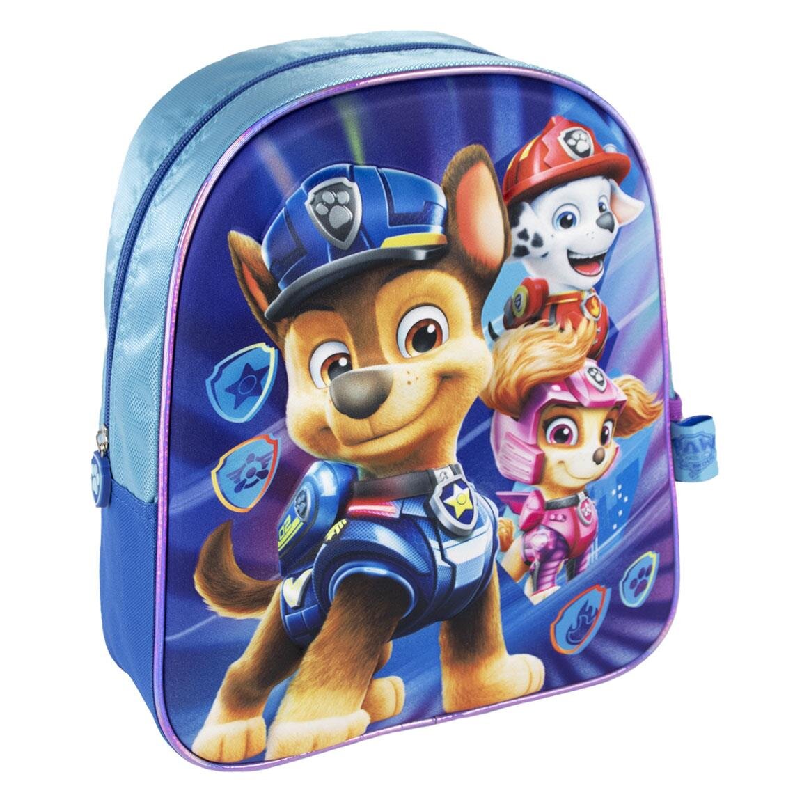 Ryggsäck Paw Patrol Mighty Pups Barnstorlek 3D