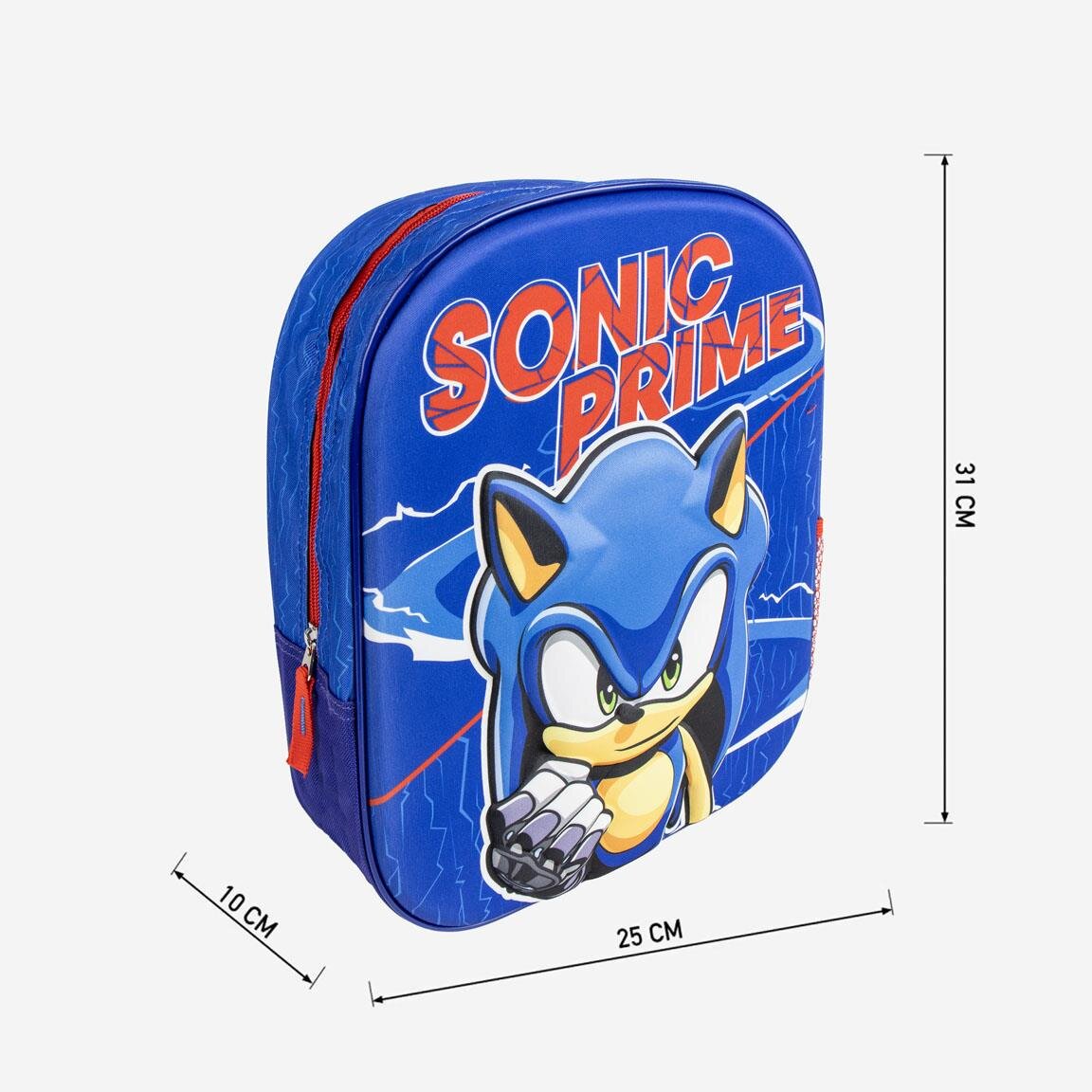 Sonic - Barnryggsäck med 3D-effekt
