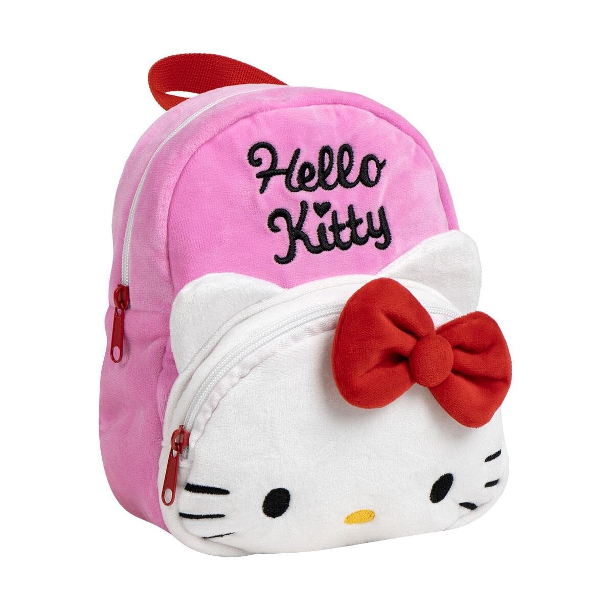 Hello Kitty Barnryggsäck i plysch